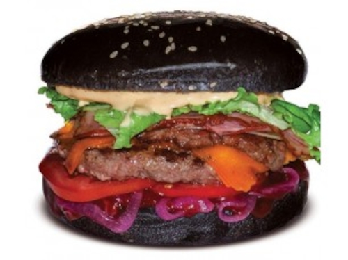 BLACK Бургер двойной  с говядиной