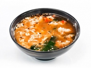 Суп Ким-чи с лососем